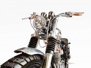 1979 Yamaha SR500 Custom by Volts Mechanix