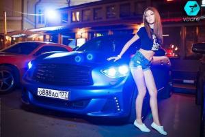 Прокатился по ночной Москве