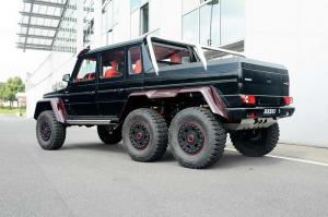 2014 Mercedes-Benz G63 AMG 6x6 Cherry Red by Brabus
