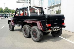 2014 Mercedes-Benz G63 AMG 6x6 Cherry Red by Brabus