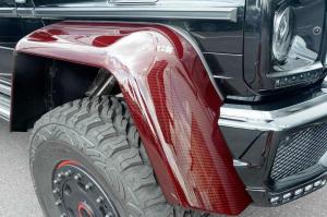 2014 Mercedes-Benz G63 AMG 6x6 Cherry Red by Brabus
