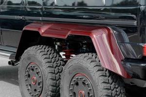2014 Mercedes-Benz G63 AMG 6x6 Cherry Red by Brabus