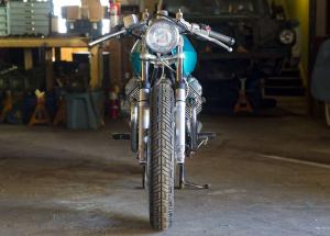 1982 Moto Guzzi V50 Mk3 by Silver Piston