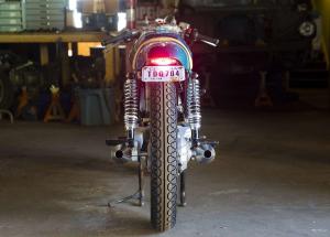 1982 Moto Guzzi V50 Mk3 by Silver Piston