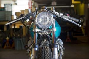 1982 Moto Guzzi V50 Mk3 by Silver Piston