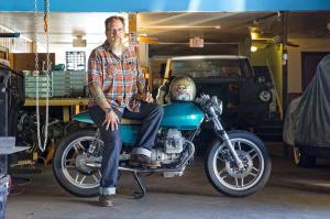1982 Moto Guzzi V50 Mk3 by Silver Piston