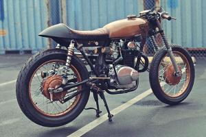Honda CB350 1972: кафе рейсер от Chappell Customs