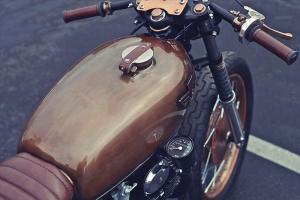 1972 Honda CB350 by Chappell Customs