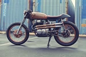 1972 Honda CB350 by Chappell Customs