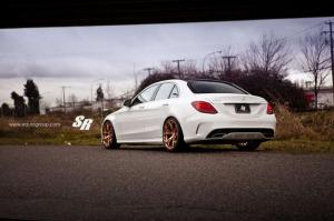 2014 Mercedes-Benz C300 Sedan by SR Auto Group on PUR Wheels