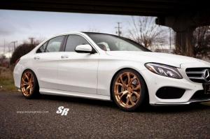 2014 Mercedes-Benz C300 Sedan by SR Auto Group on PUR Wheels