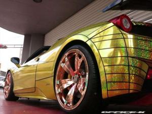 2014 Ferrari 458 Spider Golden Shark by Office-K