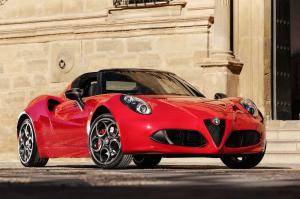 2015 Alfa Romeo 4C Spider US)