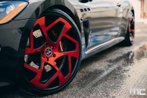 2014 Maserati GranTurismo by MC Customs on Vellano Wheels