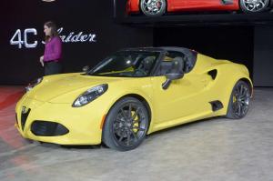 2015 Alfa Romeo 4C Spider