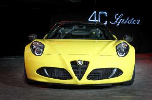 2015 Alfa Romeo 4C Spider
