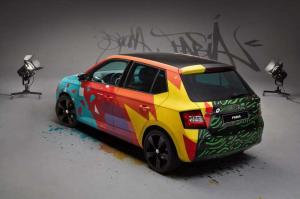 2015 Skoda Fabia Street Art
