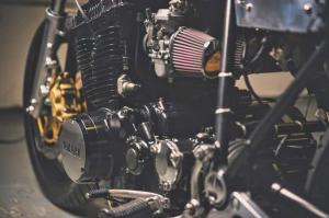 1978 Yamaha XS750 by Dapper Rat Motorcycles