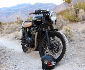 2007 Triumph Bonneville Black Betty Cafe Racer