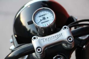 2007 Triumph Bonneville Black Betty Cafe Racer