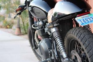 2007 Triumph Bonneville Black Betty Cafe Racer