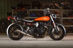 Santiago Chopper Kawasaki Z1000: кафе-рейсер от Santiago Chopper