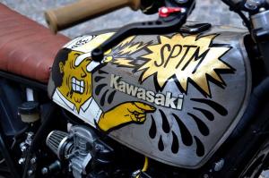 1981 Kawasaki GPZ550 Bunch of Five Garage Street Tracker
