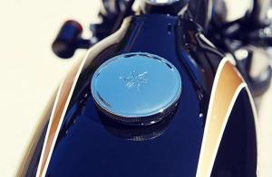 1988 Yamaha SR400 by Salty Speed Co