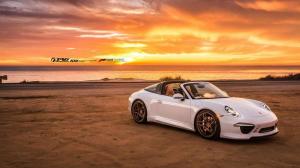 2015 Porsche 911 Targa 4S by TechArt and TAG Motorspots on ADV.1 Wheels