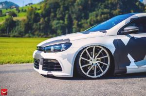 2015 Volkswagen Scirocco on Vossen Wheels