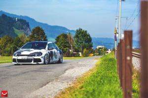 2015 Volkswagen Scirocco on Vossen Wheels