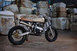 1996 Honda XR600 X-on by Sixty-Six Motorcycles
