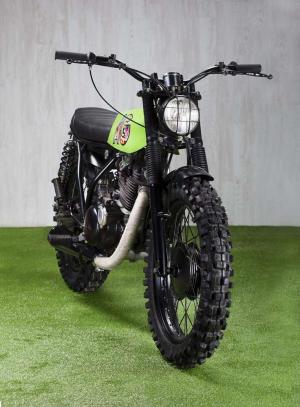 1989 Yamaha SR250 by Ad Hoc