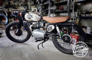 Кастом Gilera 150 SS от команды Coronas Modificadas