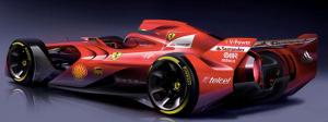 Концептуальный болид Ferrari