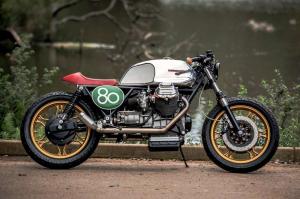 1980 Moto Guzzi LeMans II Wolf Moto by Woodstock Man Cave
