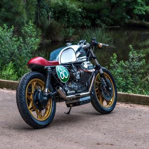 1980 Moto Guzzi LeMans II Wolf Moto by Woodstock Man Cave