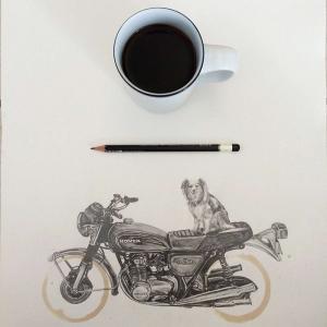 Рисунки Картера Асмана