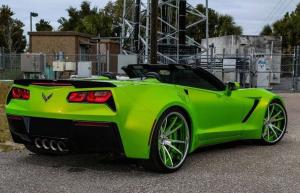 2015 Chevrolet Corvette Stingray on Forgiato Wheels
