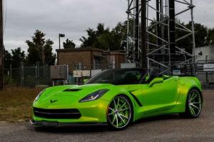 2015 Chevrolet Corvette Stingray on Forgiato Wheels