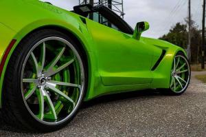 2015 Chevrolet Corvette Stingray on Forgiato Wheels