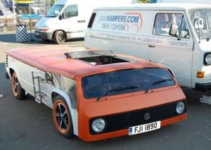 Cамый низкий в мире фургон Volkswagen