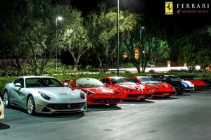 Встреча владельцев Ferrari в Калифорнии