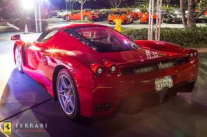 Встреча владельцев Ferrari в Калифорнии