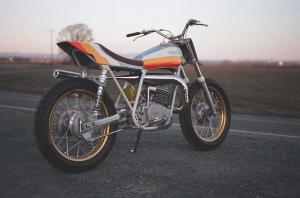 1975 Yamaha DT250 by One Down Four Up