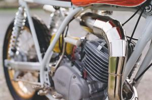 1975 Yamaha DT250 by One Down Four Up