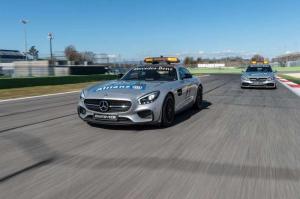 2015 Mercedes-AMG GT S F1 Safety Car и Mercedes-AMG C63 S Estate F1 Medical Car