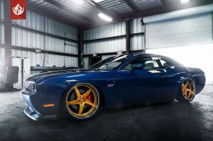 2015 Dodge Challenger SRT8 on VIP Modular Wheels VR15)