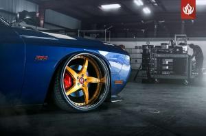 2015 Dodge Challenger SRT8 on VIP Modular Wheels VR15)