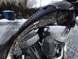 Роскошный кастом от канадской студии Classic Steel